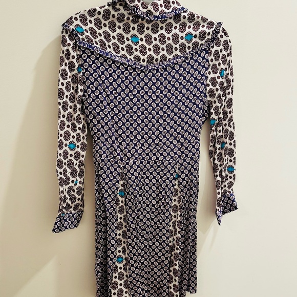 Maje Printed Satin Dress - Picture 6 of 6